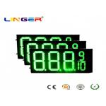 IP54 Rear Waterproof RF Controller LED Gas Station Price Signs 12 Inch for sale