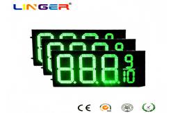China IP54 Rear Waterproof RF Controller LED Gas Station Price Signs 12 Inch supplier