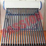 Customized Color Heat Pipe Solar Water Heater Rooftop High Efficiency for sale