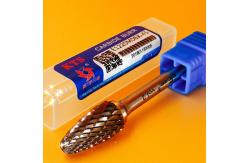 China Highly Efficient Flame Carbide Burr Rotary File Drill Bits Customized LOGO supplier