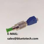 LC/UPC Female To FC/APC Male Fiber Optic Hybrid Adapter SM Simplex Plastic Female To Male Hybrid Optical Fiber Adapter for sale