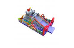 China Fun - Filled Inflatable Castle with Dinosaur Motifs Rock - Patterned supplier
