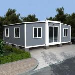 Expandable Container House with Rock Wool Sandwich Panel for Sustainable and Environmentally Friendly Living for sale