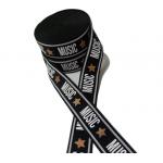 40m Roll Printed Elastic Bands 3.5cm Picot Elastic For Underwear for sale