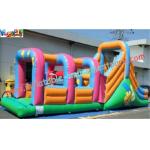 Inflatable Obstacle game with durable PVC tarpaulin material for rent,re-sale use OBS-04 for sale