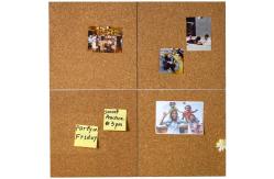 China Yuelin 12x12 Cork Board Squares Tiles Self Adhesive Odorless supplier