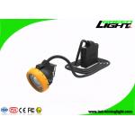 16hrs LED Mining Cap Lights 10000 Lux 6600 mAh USB Charger Miners Headlamp For Hard Hat for sale