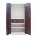 Knock Down Metal Wardrobe Cabinet for sale