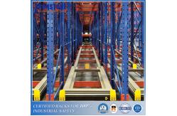 China Simple Assembly Heavy Duty Gravity Push Back Rack For High-efficient Operation supplier