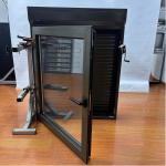 Tilt And Turn Thermal Break Aluminum Window  Manual Roller Shutter Double Tempered Glass