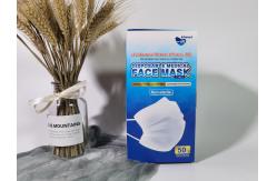China YY/T 0969-2013 White 17.5×9.5cm Breathable Protective Face Mask supplier