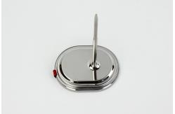 China Wide Screen Oval Shape Oven Temperature Gauge , Digital Baking Thermometer Simple Operation supplier