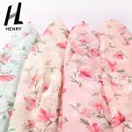 Apparel Woven Polyester Digital Printing Fabric Customized Color