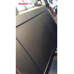 Black Color Ceramic Countertop Slab Marine / Flat Edge 1520*800*25 Mm for sale