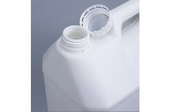 China 1 Gallon Fluorinated Hdpe Bottles Square Jerry Can Screen Printing supplier