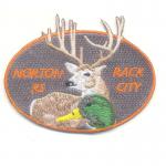 Customized Logo Embroidered Hat Patches Iron On/Sew On Factory Wholesale for sale