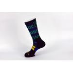 Anti - Bacterial / Anti - Slip Athletic Basketball Socks With Different Colors for sale