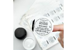 China Round Custom Candle Warning Labels With PE PET Bopp Vinyl Synthetic Paper supplier