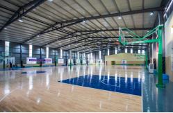 China Custom Prefabricated Steel Structure Building Stadium Gym Sports Hall Gymnasium supplier