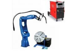 China YASKAWA Welding Robot Arm with 727mm Reach 3649mm Vertical Reach with welding machine supplier