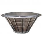 ID 200mm Slot 0.21mm Centrifuge Screen Basket Quality Crafted for sale