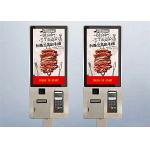 Free Standing Touch Screen Advertising Kiosk / Self Service Kiosk With Printer Card Reader for sale