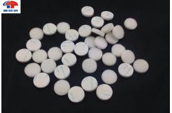 China Super Stickly White Hook And Loop Coins Self Adhesive 25mm * 25mm supplier