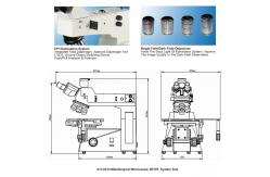 China 400x DIC Digital Metallurgical Microscope EPI A13.0214 Brightness Adjustable Trinocular Head supplier