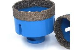 China Vacuum Brazed Hole Saw Diamond Core Drill Bits supplier