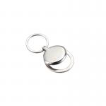 Stainless Steel Plated Custom Engraved Logo Bottle Opener Keychain Wedding Favors for sale