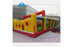 China Bespoke Inflatable 5k Obstacles Challenging Run Race For Theme Park supplier