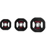 Commercial Metal Weight Plates , Weightlifting Bumper Plates With Rubber / Steel Material for sale