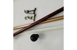 China Classic Style 1.2mm 6.7 Metres Galvanized Pipe Curtain Rod supplier