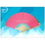 promotion paper folding fan with natural bamboo frame,  available in different size and quality bamboo for sale