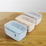 Divided Bento Plastic Lunch Boxes for sale