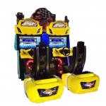 3D Video Outrun Racing Car Game Machine With Coin Operated Playing Attractive