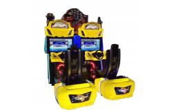 China 3D Video Outrun Racing Car Game Machine With Coin Operated Playing Attractive supplier