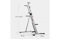 China Home Fitness Cardio Gym Mountain Vertical Climber Machine Foldable Adjustable Height supplier