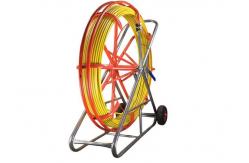 China 300M 10 Diameter Basic Construction Tools FRP Fiberglass Cable Pulling Rodder supplier