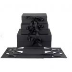 Biodegradable Wedding Gift Box Debossing Magnetic Cardboard Box Recyclable for sale