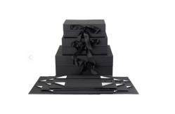 China Biodegradable Wedding Gift Box Debossing Magnetic Cardboard Box Recyclable supplier