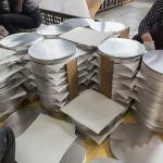 Kitchenware Usage Aluminum Wafer / Circle / Disc 3003 3004 3105 Aluminium for sale