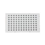 Low Liguid Loss Wall Technology 0.1 Ml Full Skirted Full Skirted 96 Well Plate White Color for sale