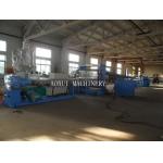 Solid Door WPC Plastic Board Extrusion Line With Conical Twin Screw for sale