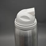 Shaving foam valve for cosmetic manufacturers with anti-clogging functionality