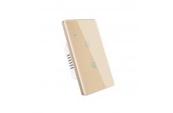 China Rf433 WiFi  Smart Switch 1 Gang 2000W Remote Control Smart On Off supplier