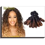 10 - 18 Grade 6A Virgin Hair , Two Tone Tangle Free Ombre Funmi Hair for sale