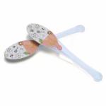 white 7g 10g Honey Plastic Spoon Pp Eco Friendly Disposable for sale