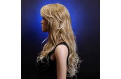 China Natural Hairline Full Lace Human Hair Wigs With Bangs / Wet And Wavy Hair Extensions supplier