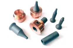 China Bloom KCF Guide Pin Electrodes For Spot Nut Welding Oxidation Resistant supplier